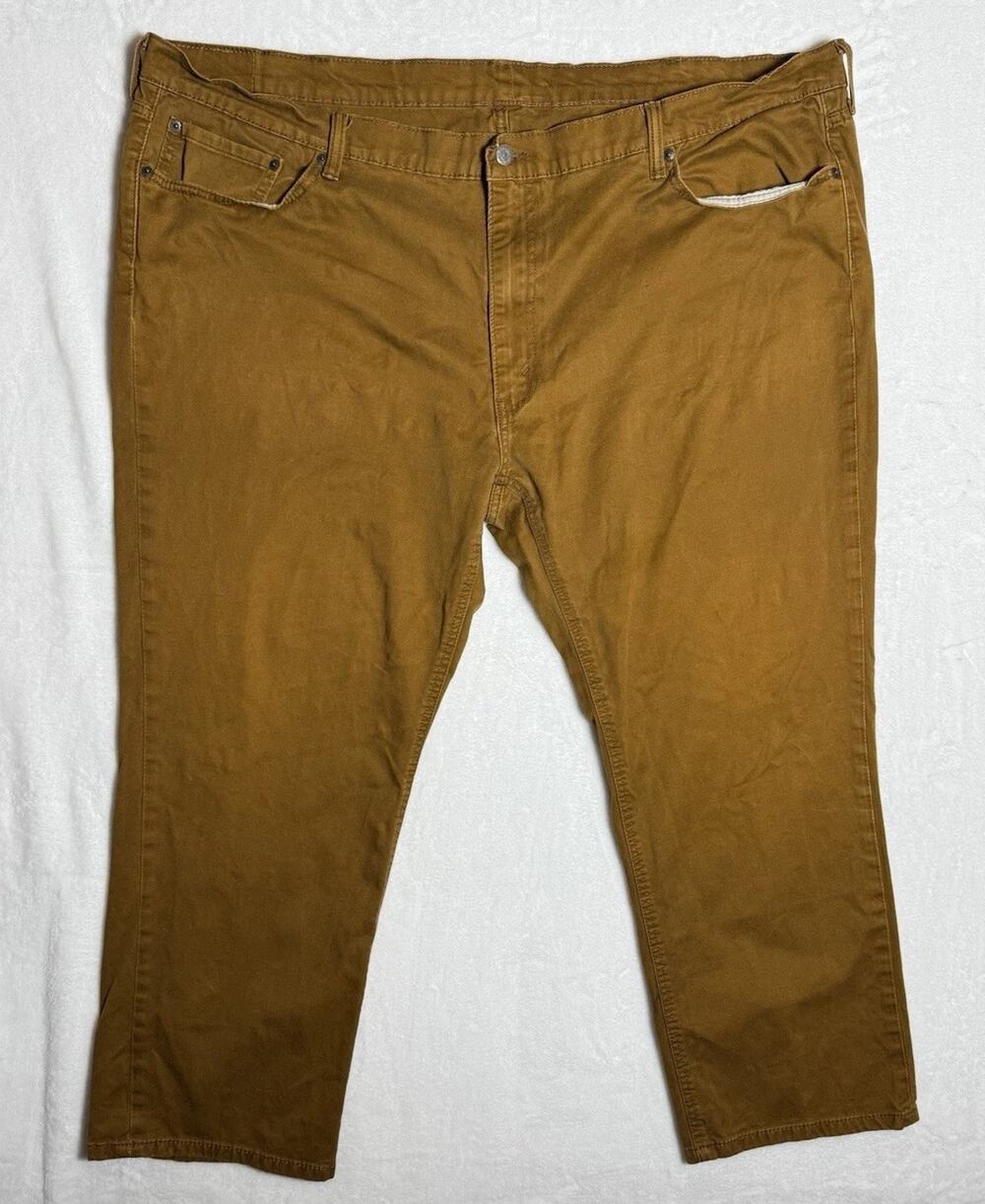 Levi’s 541 Athletic Taper Jeans Men’s 50x30 Brown Stretch Cotton Casual